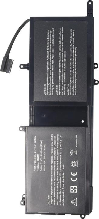 Produktbild AccuCell Akku Dell Alienware 15 R3, 17 R4 (8300 mAh)