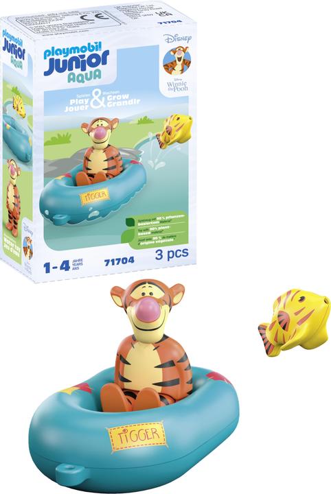 Produktbild Playmobil 1.2.3 & Disney: Tiggers Schlauchb (71704, Playmobil Junior)