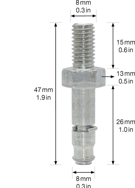 Immagine prodotto Wagner System Goupille filetée 47 mm 2 pezzi.