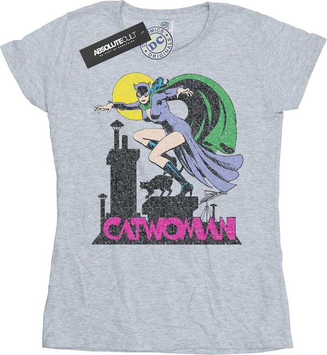 Catwoman Crackle Logo TShirt (M)