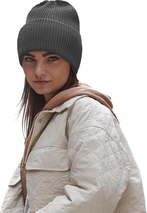 Actual product image Beechfield Cuffed Oversized Beanie (One size)