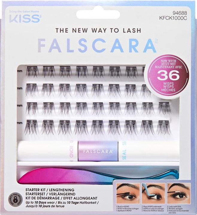 Actual product image KISS Lashes - Falscara Eyelash - Starter Kit