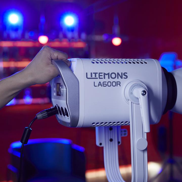 Actual product image Godox Litemons LA600Bi BI COLOR LED Video Light with Carry bag (White) (Video light)