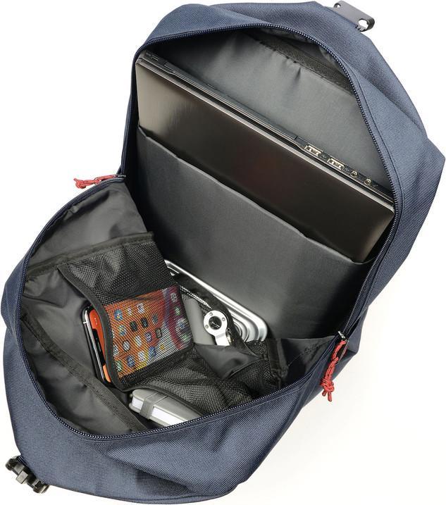 Produktbild Troika GO URBAN LAPTOP RÜCKSACK Business Rücksack, 100% recyceltem rPET, dunkelblau (16 l)