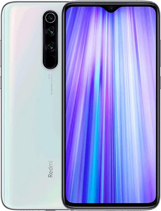Xiaomi Redmi Note 8 Pro (64 Go, Blanc nacré, 6.53", Double SIM hybride, 64 Mpx, 4G)