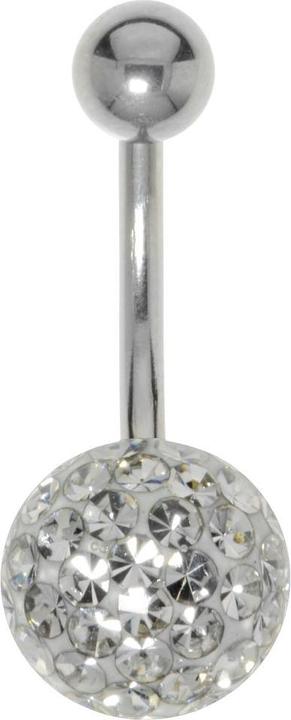 Bijouteria Bauchpiercing (Edelstahl, Kristall, Epoxiharz)