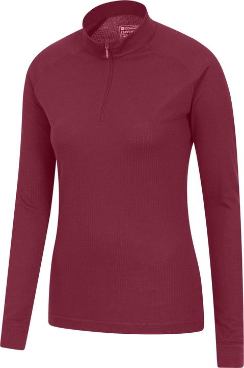 Actual product image Mountain Warehouse Womens/Ladies Talus Zip Neck Long-Sleeved Thermal Top (34)
