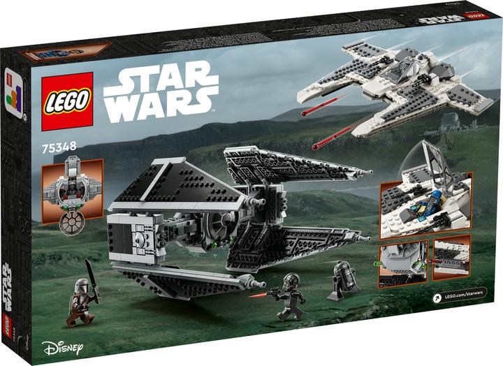 Image du produit LEGO Mandalorian Fang Fighter vs. Tie Interceptor (75348, LEGO Star Wars)