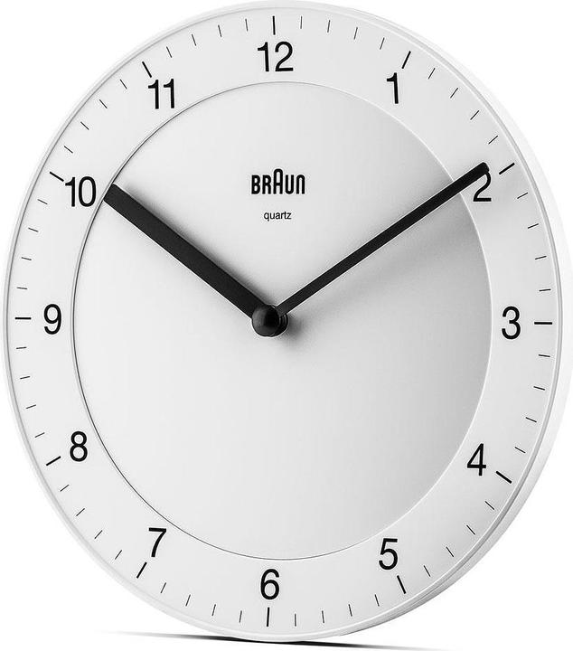 Produktbild Braun BC06W Klassik Wanduhr (20 cm)