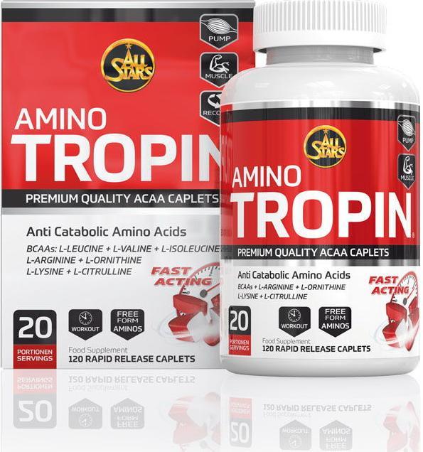 Image du produit All Stars Aminotropine (132 pièce(s), Capsules, 2000 g)