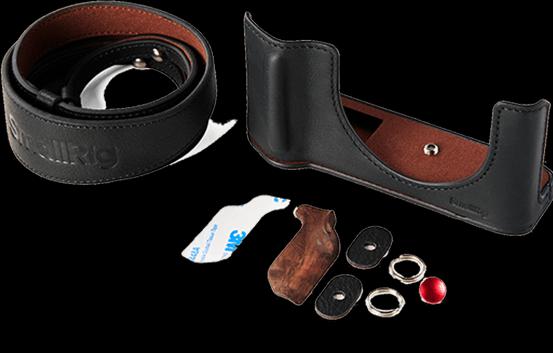 Actual product image SmallRig Ledertaschen-Kit für FUJIFILM GFX100RF Schwarz (Camera shoulder bag)