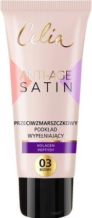 Celia Satin Anti-Age podkład przeciwzmarszczkowy do twarzy 03 30ml