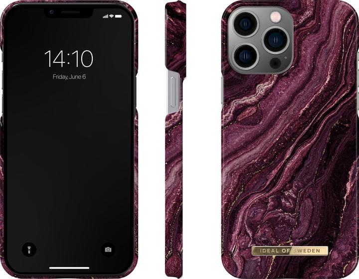 Image du produit iDeal Of Sweden Couverture rigide Designer Golden Plum (Apple iPhone 13 Pro Max)