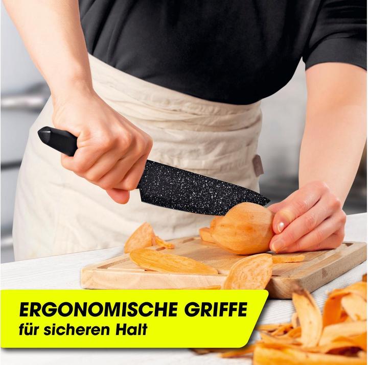 Immagine prodotto Gourmetmaxx Set di coltelli con pelapatate 6 pezzi