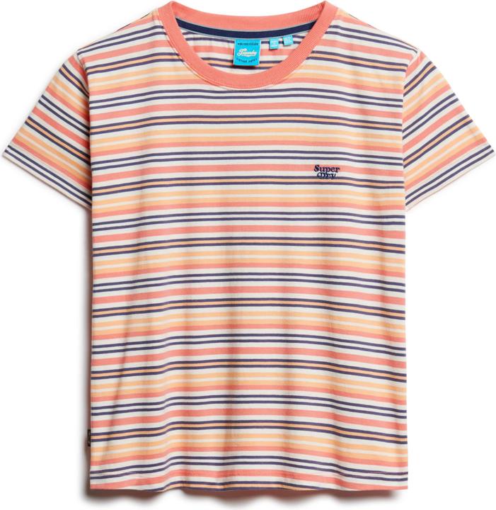 evening red coral striped