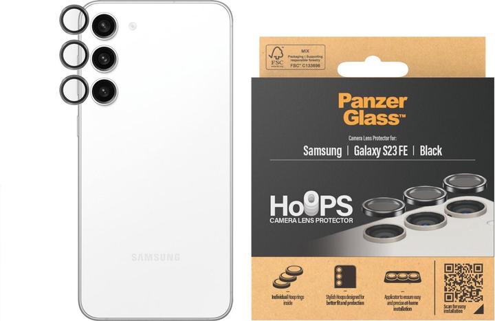 Actual product image PanzerGlass Hoops Camera Lens Protector (1 Piece, Samsung Galaxy S23 FE)