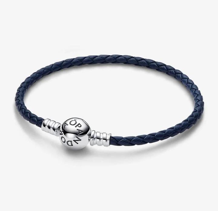 Produktbild Pandora Moments (17.50 cm, Leder, Sterling-Silber)