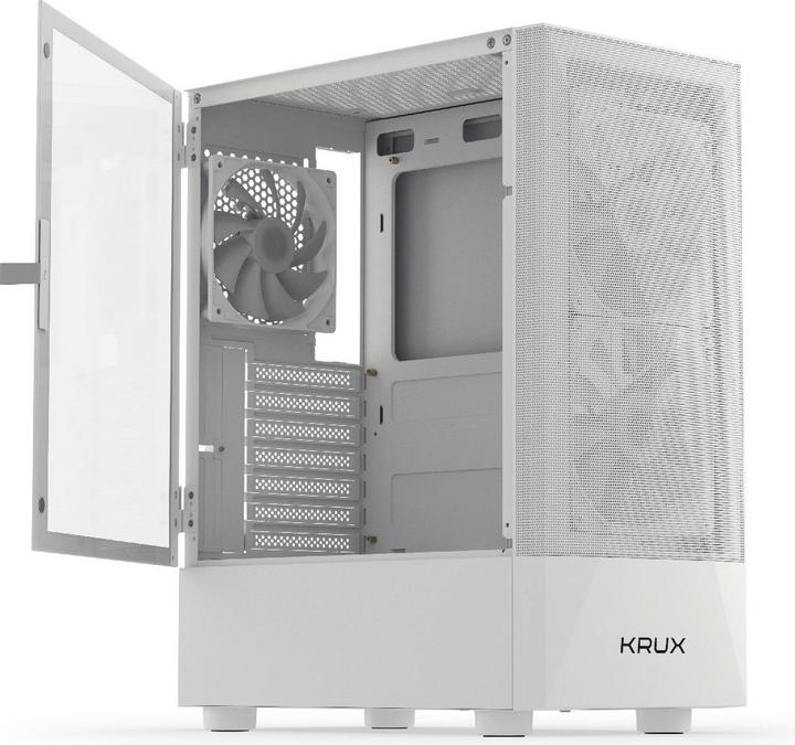 Image du produit Krux Vako White RGB (KRXD005) (ATX, Micro-ITX, mATX)