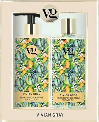 Vivian Gray Cosmetic set Sparkling Orange (Shower Gel & Body Lotion) (Körperpflegeset)