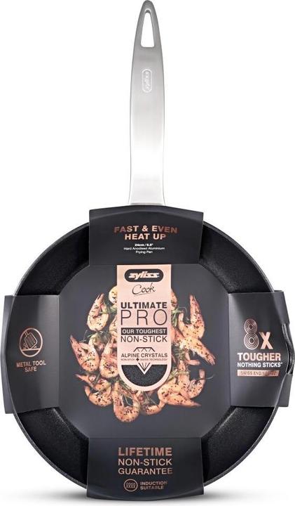 Produktbild Zyliss Bratpfanne Ultimate Pro 24 cm (24 cm, Bratpfanne, Aluminium, Edelstahl)