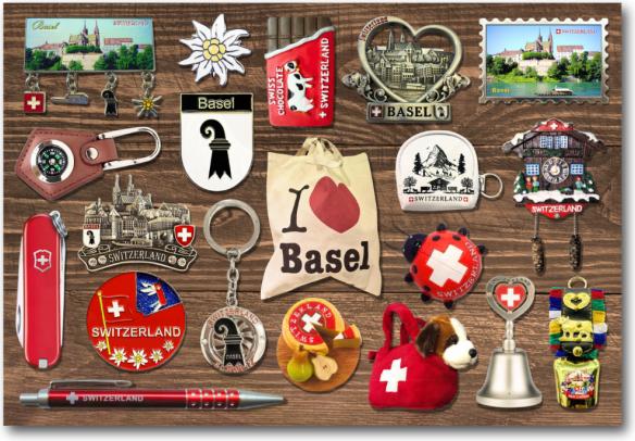 Actual product image CreaDiva Fotomagnet Basel - Souvenir Wand