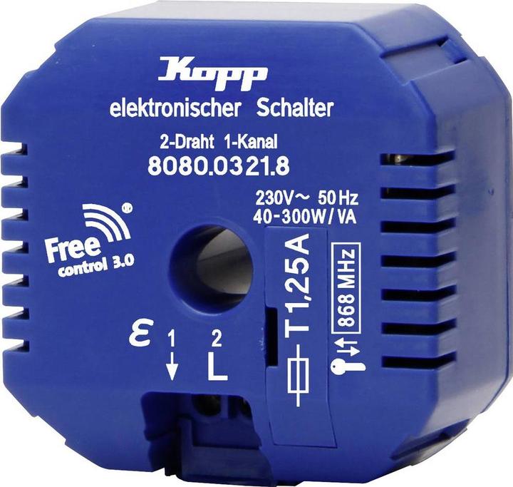 Produktbild Kopp Empfänger Free Control 3.0 1 Kanal