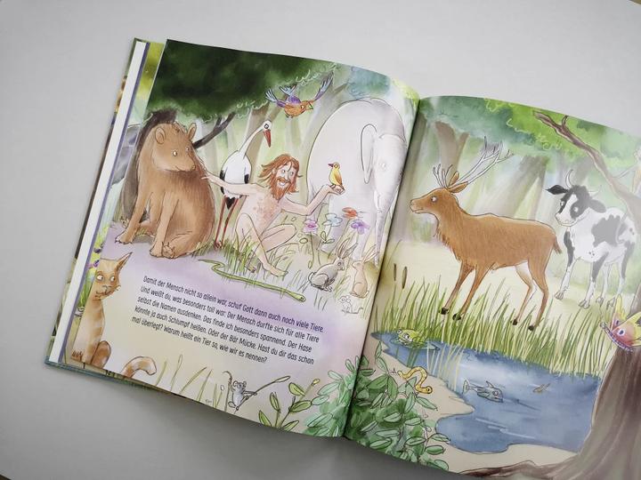 Produktbild Wie Gott die Welt erschuf (Deutsch, Stefanie Scharnberg, Margot Kässmann, 2023)