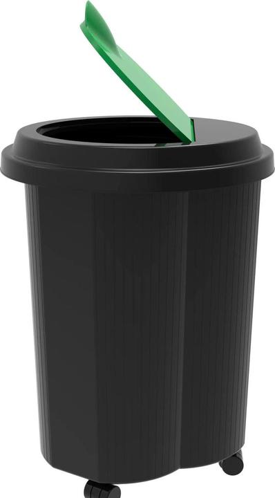 Produktbild Exacompta Abfalleimer Tri Bin EcoBlack (50 l)