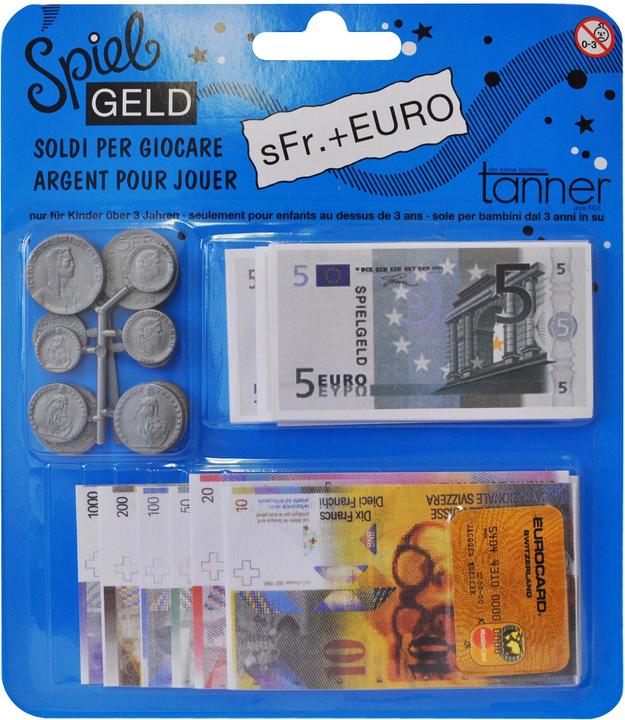Produktbild Tanner CHF Spielgeld
