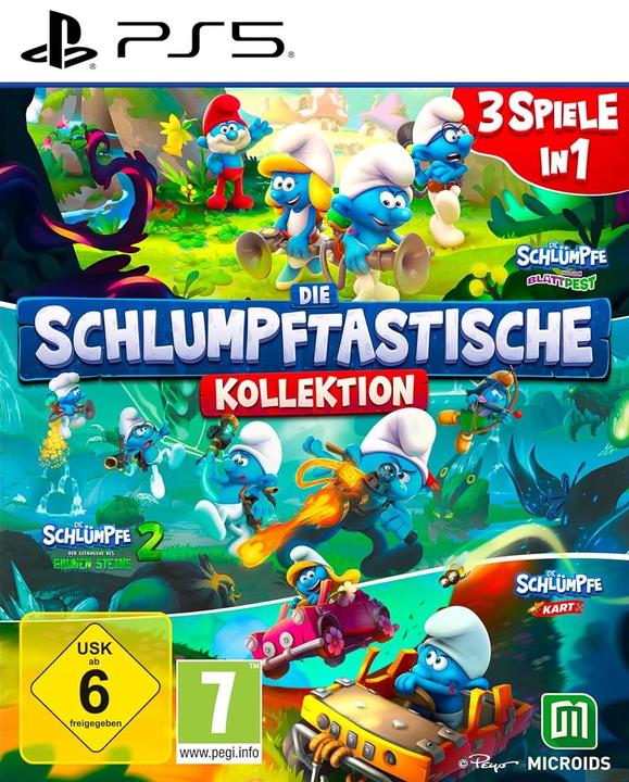 Image du produit Microids Collection schtroumpfante 3 en 1 (PS5, DE)