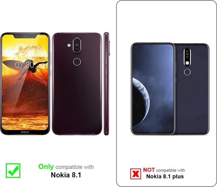 Produktbild Cadorabo Universale Schutzhülle Tasche mit Gürtelclip (Nokia 8.1)