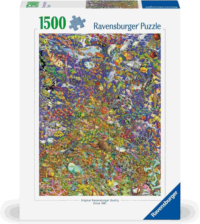 Image du produit Ravensburger Beaucoup de poissons colorés (1500 pièces)