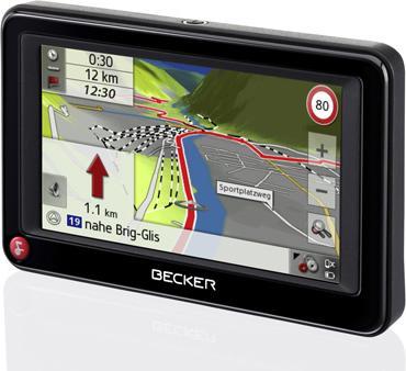 Image du produit Becker READY 43 Traffic, TMC, cartes d'Europe centrale
