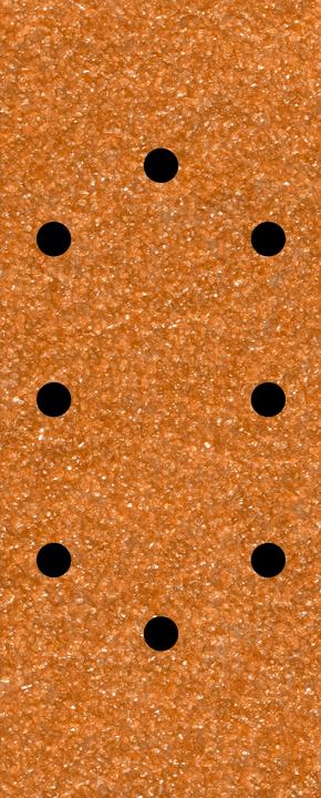 Actual product image wolfcraft wolfcraft 5 sanding strips corundum K120 93x230mm (120)