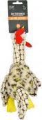 Productafbeelding Lola Toys Haan Zacht Speelgoed Polyester Klei 30cm Bruin Wit (Pluche speelgoed hond)