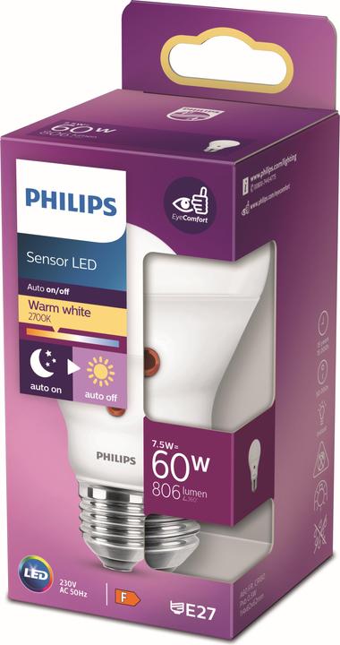Produktbild Philips Lampe (E27, 7.50 W, 806 lm, 1 x, F)