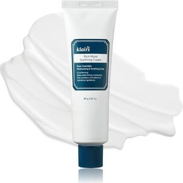 Actual product image Klairs Rich Moist Soothing Cream (80 ml, 24h cream)