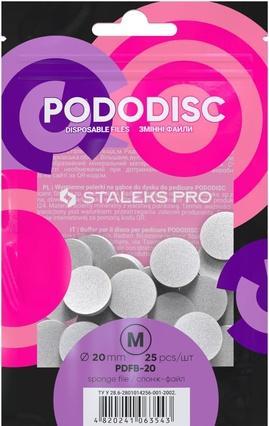 Image du produit Staleks Pododisc Pro M Tampons de polissage remplaçables 25Pcs. (25 x)