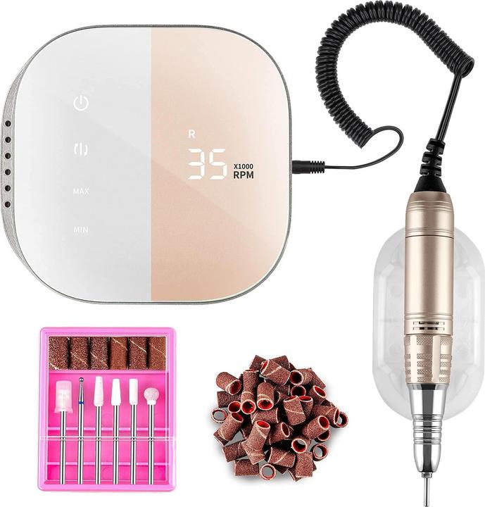 Madenia Elektrische Nagelfräser Rosa