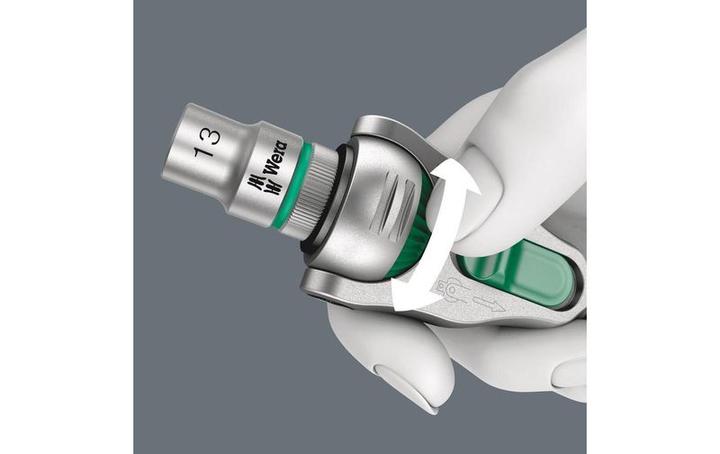 Actual product image Wera 8100 SA/SC 2 Zyklop Speed Ratchet Set (15 mm, 7 mm, 6 mm, 8 mm, 4 mm, 5 mm, 23 mm, 18 mm, 22 mm, 13 mm, 12 mm, 10 mm, 14 mm, 16 mm, 24 mm, 21 mm, 19 mm, 20 mm, 11 mm, 9 mm, 17 mm)