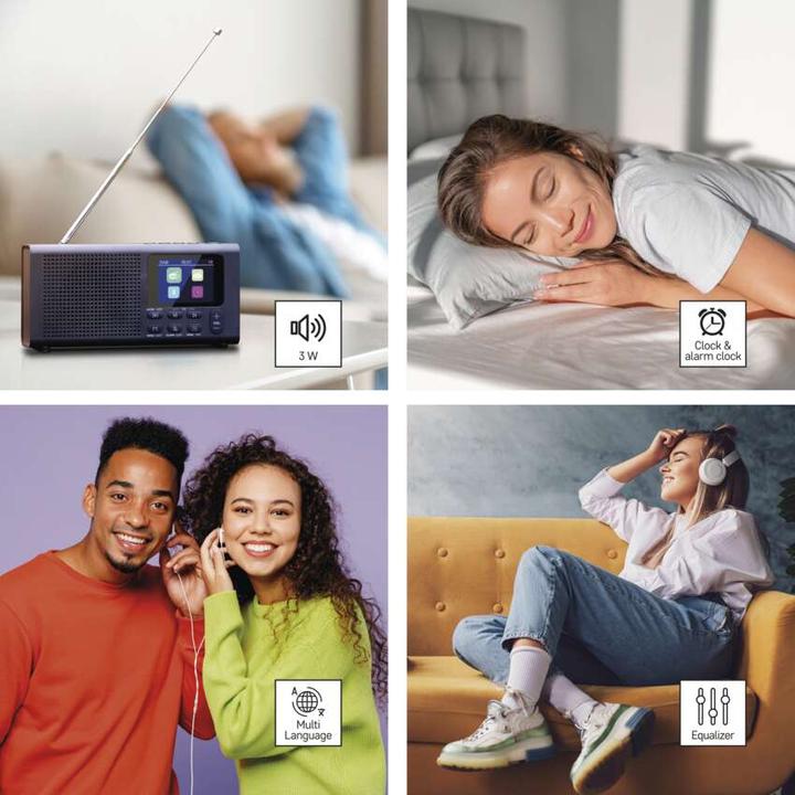 Produktbild Emos P-600b (DAB+, DAB, FM, Bluetooth)