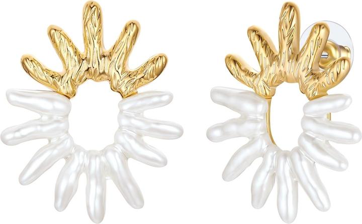 Image du produit Yokoamii Boucles d'oreilles femmes en alliage de métal - 36086 (Alliage métallique)