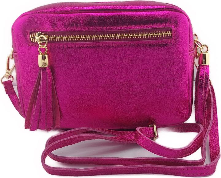 Wauw Umhängetasche Tragtasche Schultertasche Leder Fashion Mila No.8