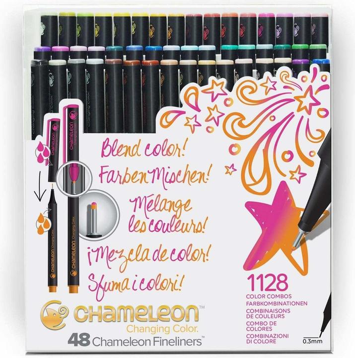 Image du produit Chameleon Ensemble Fineliner (Multicolore, 48 x)