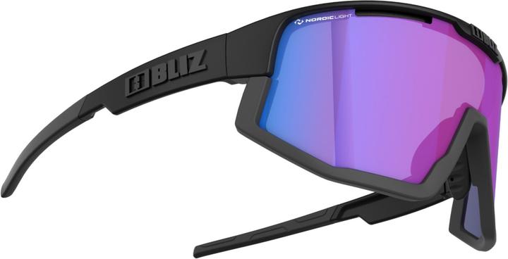 Actual product image Bliz Fusion Nordic Light (Matt Black, Begonia w Violet multi)