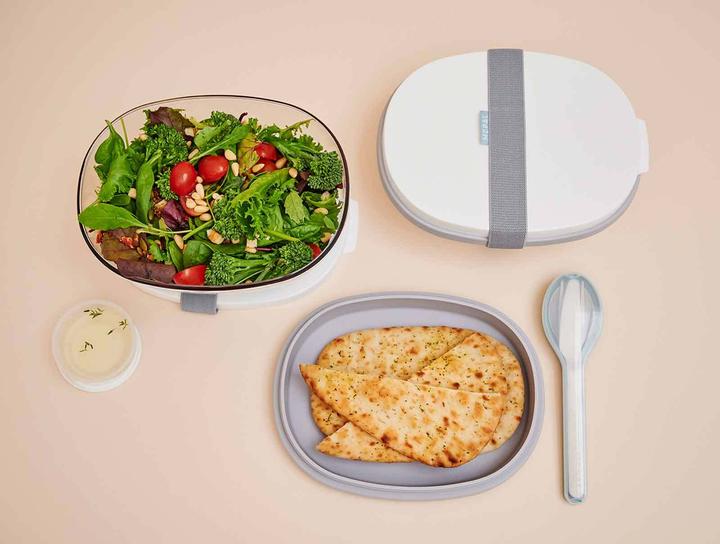 Produktbild Mepal Salatbox Ellipse - Nordic Denim (1.30 l)