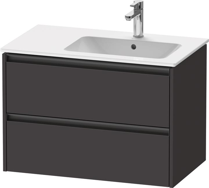 Produktbild Duravit Ketho.2 Waschtischunterbau, 810x549x480mm, für ME by Starck Beckenposition rechts 234683, K (81 x 48 x 55 cm)