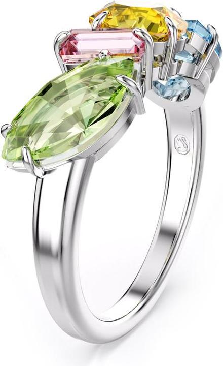 Productafbeelding Swarovski Gema Cocktail Ring Verschillende Snit Veelkleurig (60)