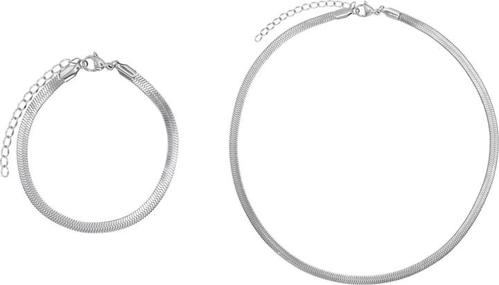 Immagine prodotto Heideman Set Pirra color argento (100% acciaio inossidabile)