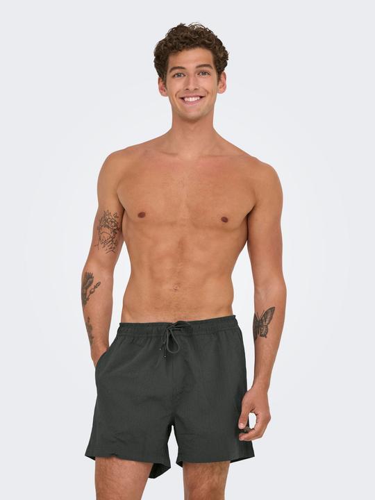 Produktbild Only & Sons Onsted Life Solid Seersucker Swim Noos (XS)